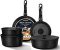 pots and Pans Set, Nonstick Cookware Set Detachable Handle, Induction Kitchen by UMETRE
