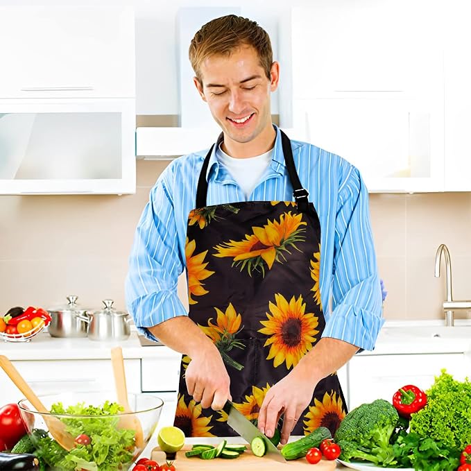 Adjustable Waterproof Apron Bib Apron - Image 3