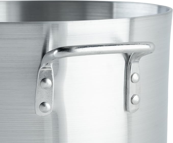 Winco Heavy-Duty Aluminum Stock Pot, 20 Quart - Image 3