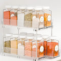 Yieach 2 Tier Sliding Spice Racks by Yieach