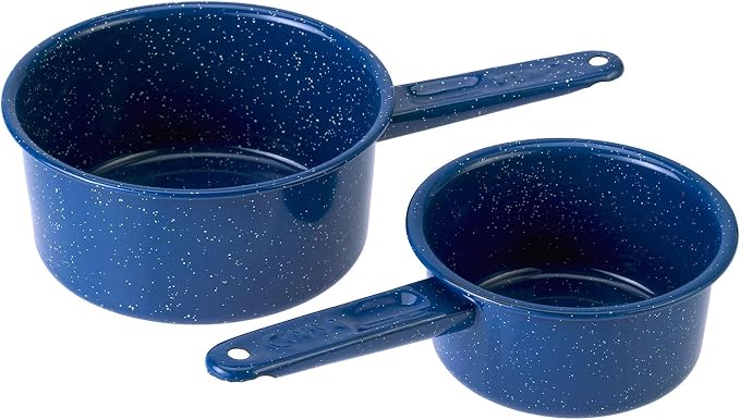 GSI Outdoors 2 qt Sauce Pan | Enameled Steel Sauce Pan - Image 3