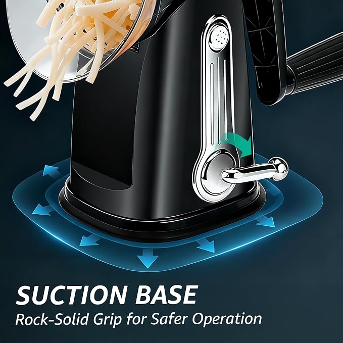 Rotary Cheese Grater Hand Crank - Image 6