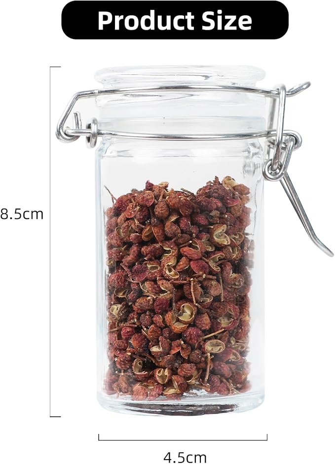 2.3 oz Small Glass Stash Jars - Image 2