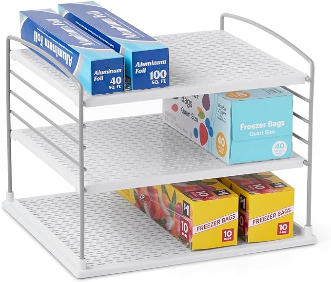 YouCopia UpSpace Cabinet Box Organizer, Adjustable Kitchen and Pantry Shelf by YouCopia