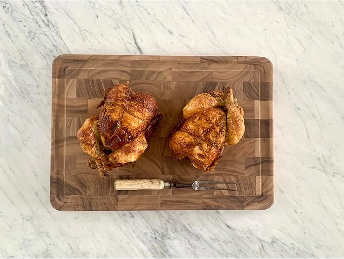 Ironwood Gourmet Large End Grain Prep Station and Large End Grain Prep Board - Image 3