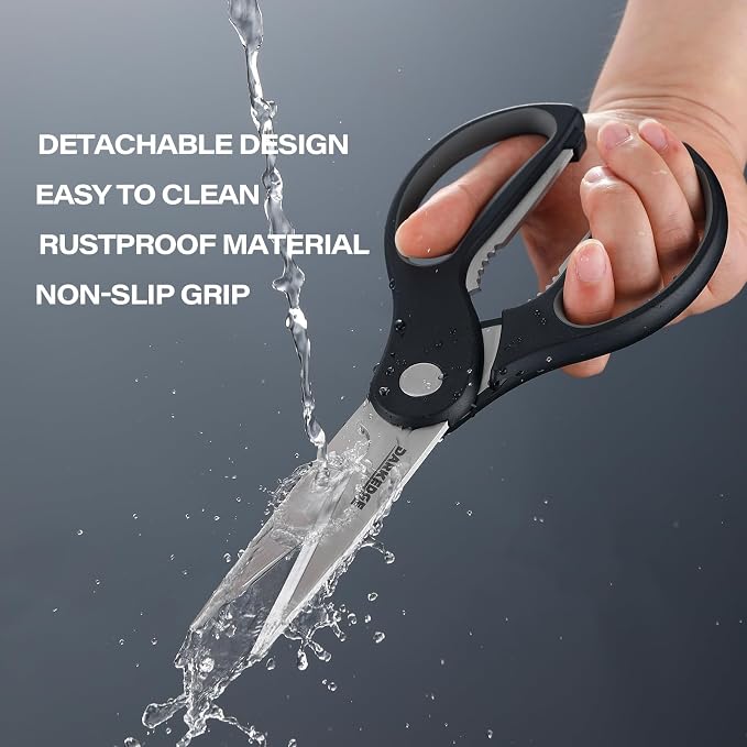 Kitchen Scissors with Magnetic Holder Heavy Duty Magnetic Scissors - Image 4