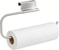 Over Cabinet Door Paper Towel Holder by Qflushor