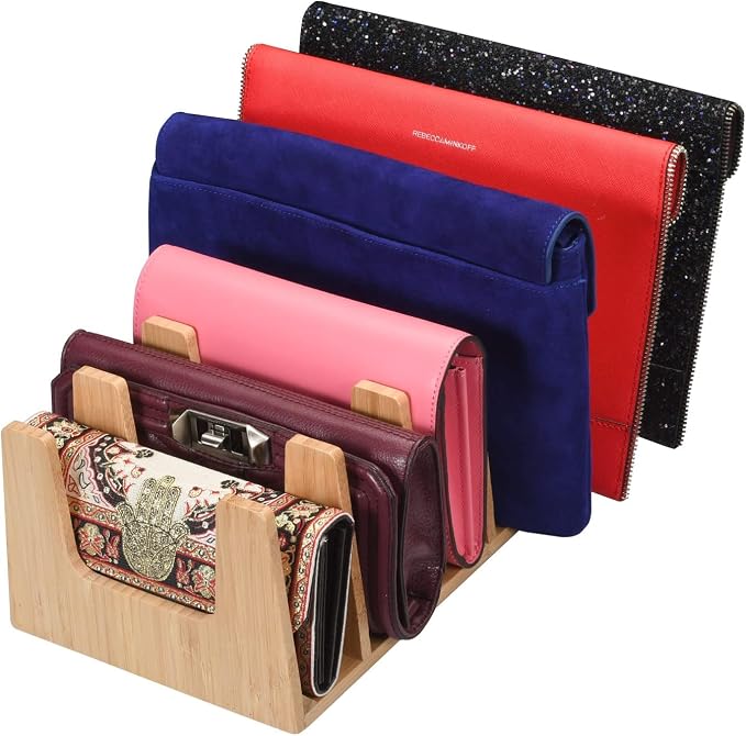 MobileVision Bamboo Pot Lid Holder Organizer - Image 8
