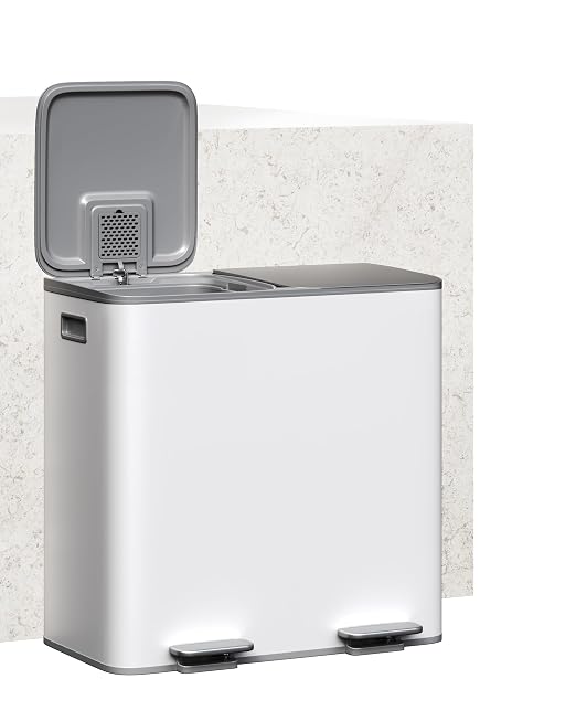 Garvee Trash Can, 2 x 10.6 gal Garbage Can - Image 5