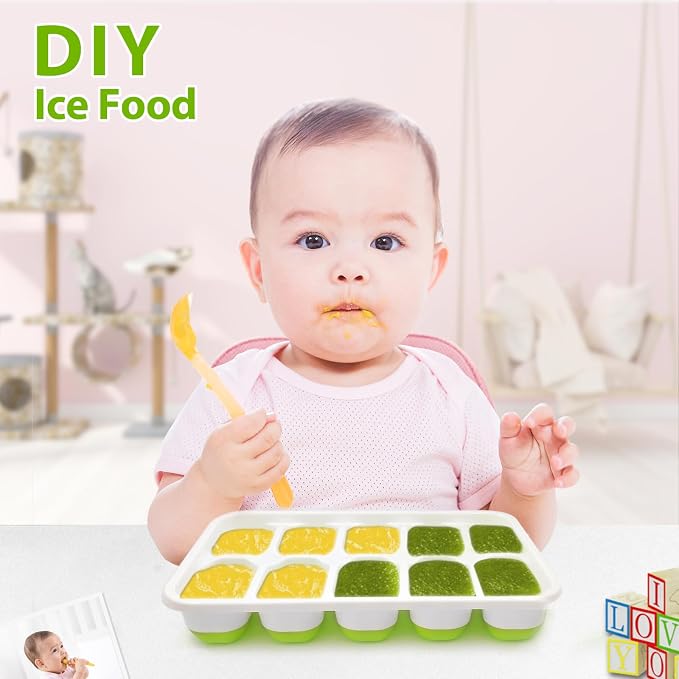 DOQAUS Ice Cube Tray with Lids - Image 7