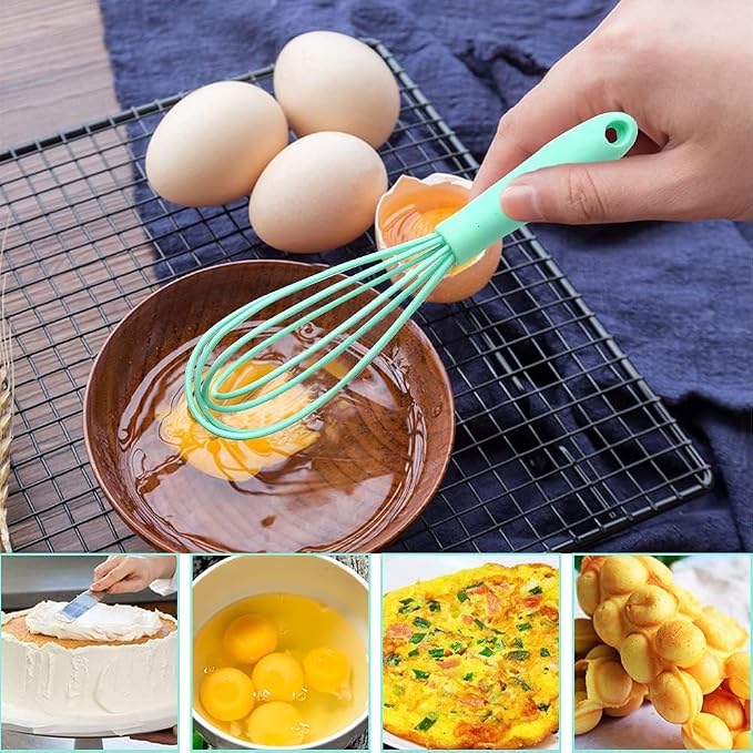 5 Pcs Silicone Mini Whisk - Image 2