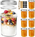 ComSaf Wide Mouth Mason Jars 16oz by ComSaf