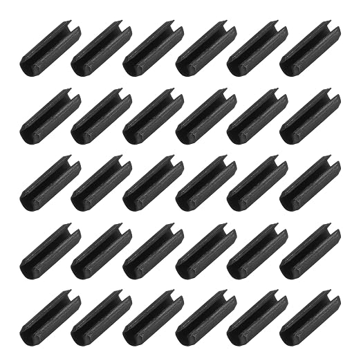 MECCANIXITY 120Pcs Slotted Split Roll Pins 1/10 Inch Dia. 3/10 Inch Length by MECCANIXITY