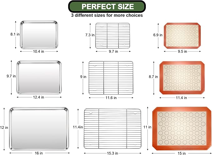 Baking Sheet Tray Cooling Rack - Image 2