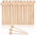 100Pcs Coffee Stirrers-5.9 Inch Natural Wooden Stir Sticks by Rclxl