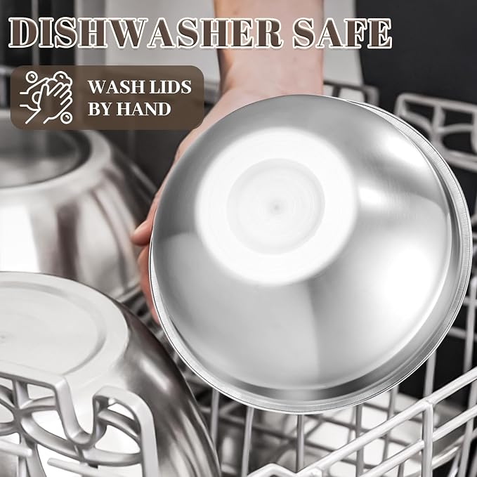 Mixing Bowls with Lids Set - Image 6