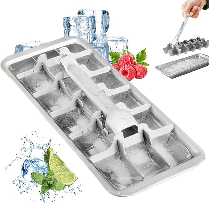 Stainless Steel & Metal Ice Cube Trays - Image 3
