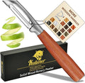 KULUNER，Premium High-End Rosewood Handle and 304 Stainless Steel Serrated Blade by KULUNkitchentoolstheperfectcookingexpert