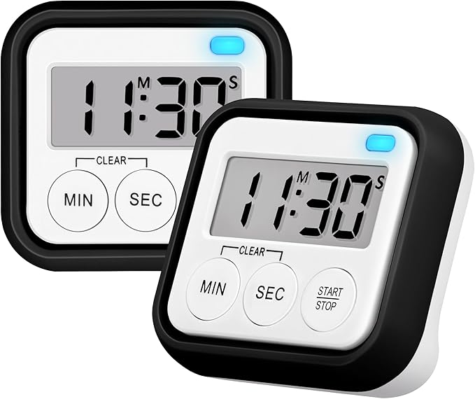 Timer, Kitchen Timers for Cooking Classroom Timer for Kids Teachers Magnetic by AOUVES