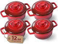 Lareina Mini Cocotte - 12oz Ceramic Casserole Dishes - Kitchen Casserole Sets - by Lareina