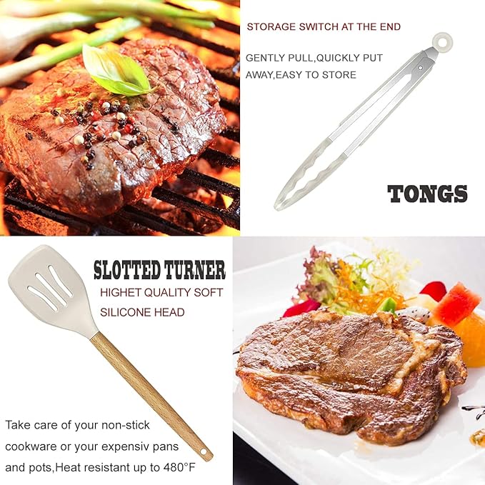Kitchen Utensils Set- 35 PCs Cooking Utensils - Image 3