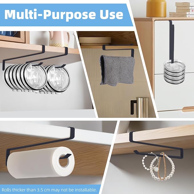 Tumbler Lid Organizer, 2 Pack for Yeti Lid Organizer, Space Saving Water Bottle - Image 7