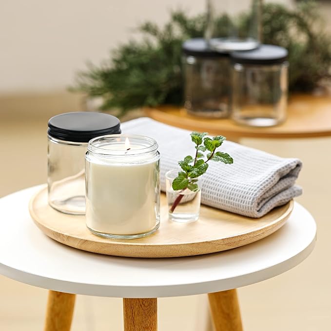 24 Pack, 8 OZ Thick Glass Jars - Image 5