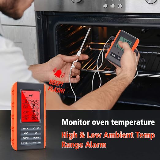 Wireless Meat Thermometer for Grilling Smoking - Image 4