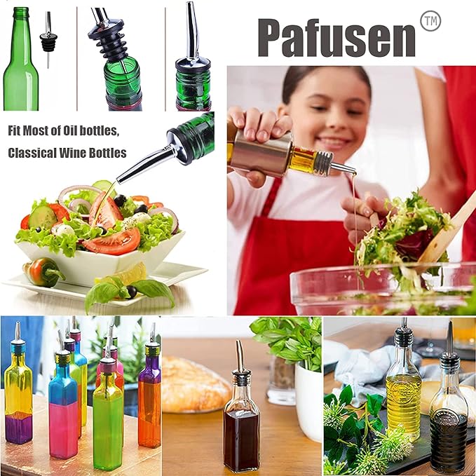 Pafusen 24 Pack Liquor Bottle Pourers, Liquor Pour Spout - Image 4