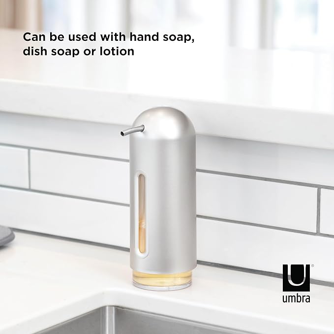 Umbra Penguin 12 oz Soap Pump, Kitchen Soap Dispenser, Also Works - Image 8