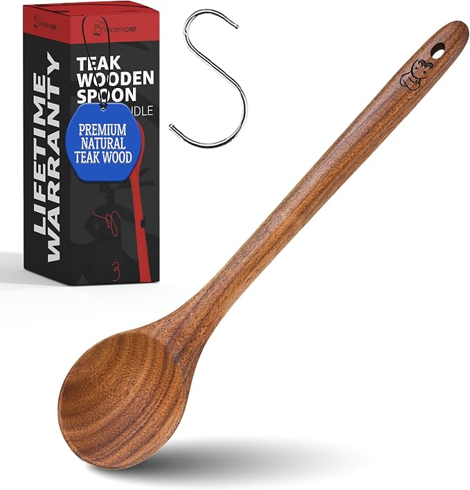PriorityChef Extra Long Wooden Spoon by PriorityChef