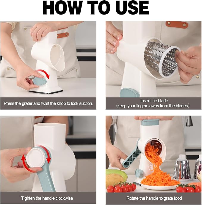 Cheese Grater Cheese Shredder - Image 8