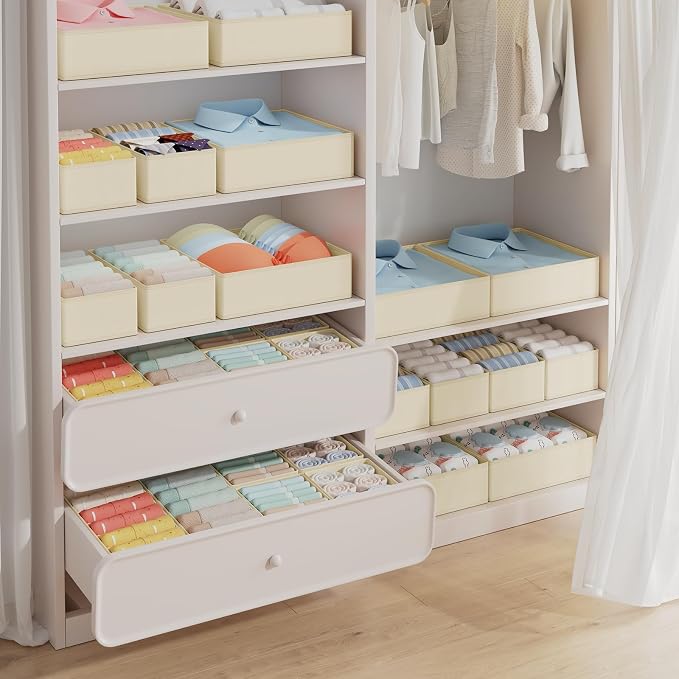 DIMJ Drawer Organizer Clothes 15 Pack - Image 2
