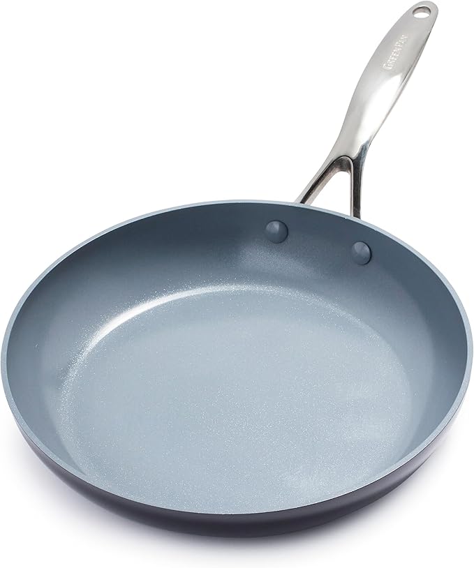 GreenPan Valencia Pro Hard Anodized Healthy Ceramic Nonstick 10" Frying Pan by GreenPan