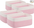 OIAHOMY 4 Pack Storage Baskets for Organizing, Small Bins for Shelves, Cute by MasterofSpaceOptimization