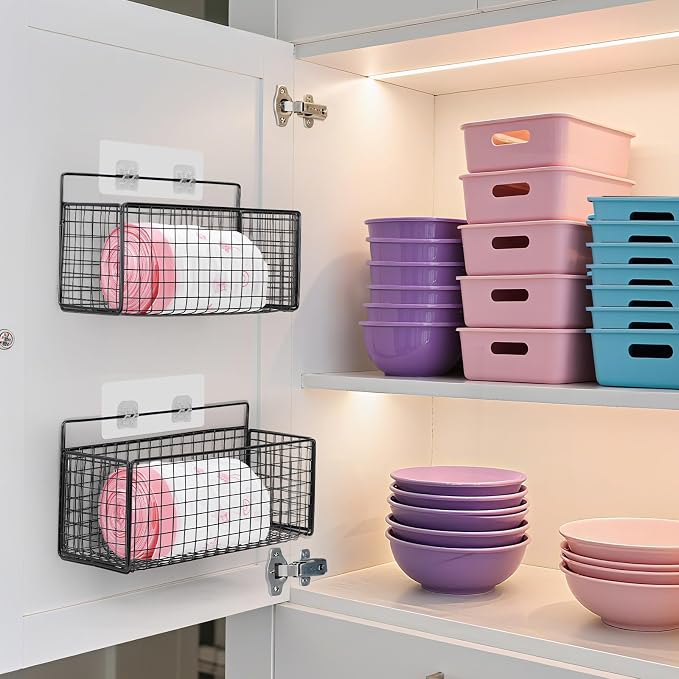 2 Pack Large Adhesive Cabinet Organizer - Image 6
