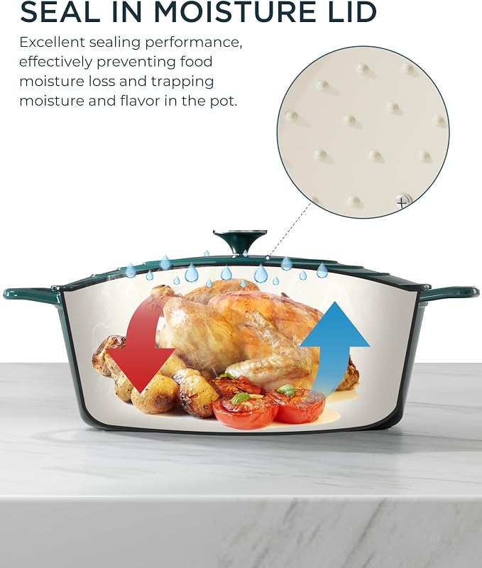 Enameled Cast Iron Dutch Oven - Image 4