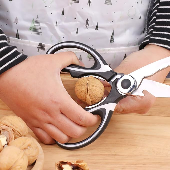 NileHome Kitchen Scissors, Stainless Steel Scissors All Purpose Heavy Duty - Image 5