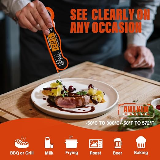 AWLKIM Digital Meat Thermometer - Image 5