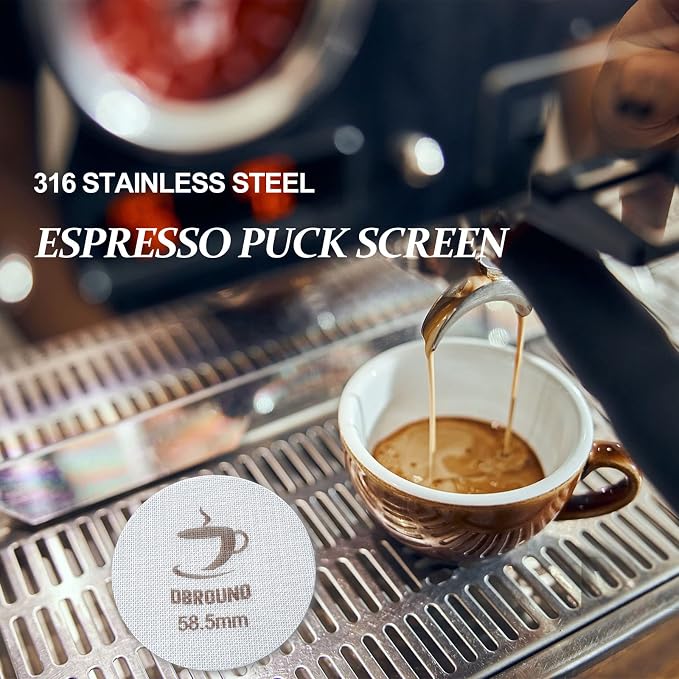 58.5mm Espresso Puck Screen - Image 4