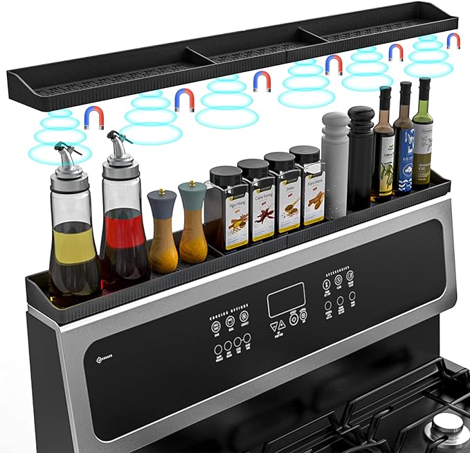 Foeacry Magnetic Stove Top Shelf 30 Inch by Foeacry
