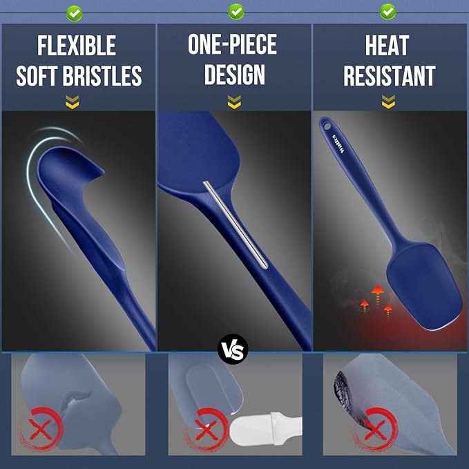 Walfos Silicone Spatula Set - Image 6