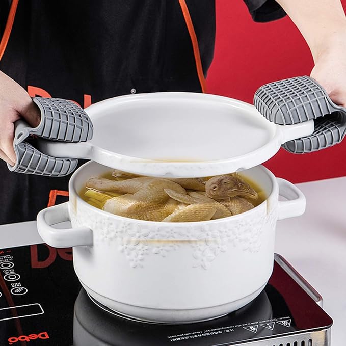 Mini Silicone Oven Mitts Set, Oven Mitts Heat Insulation, Oven Gloves - Image 4