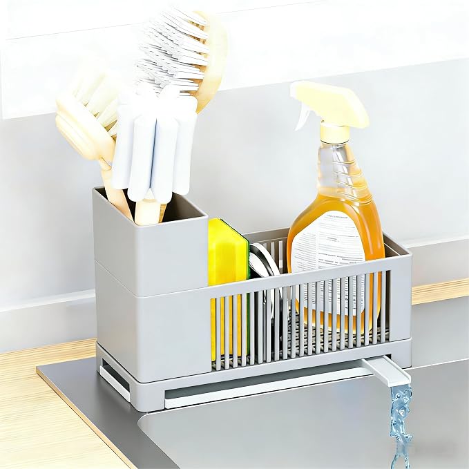 Rustproof Kitchen Sink Organizer by SuoxingStorage