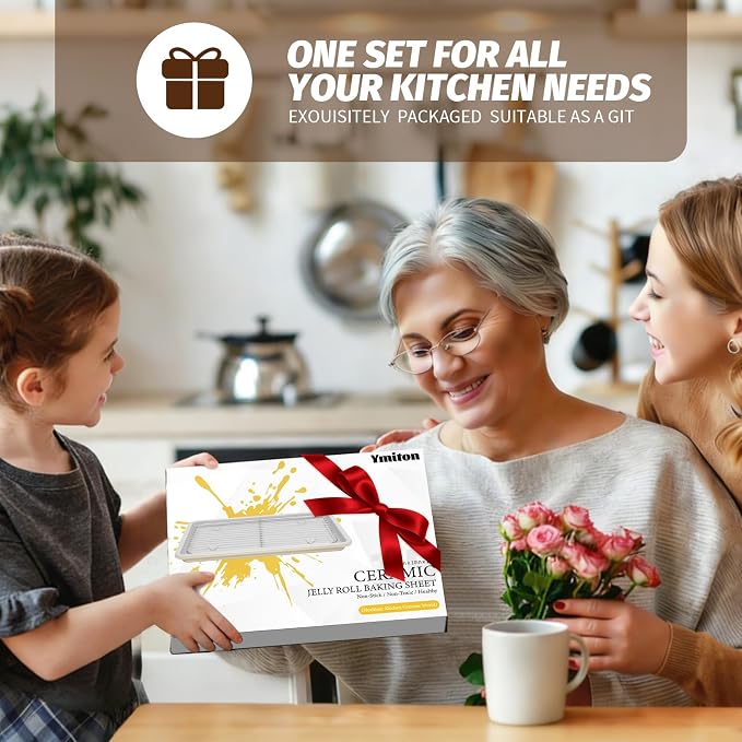 Nonstick Ceramic Baking Sheet - Image 8