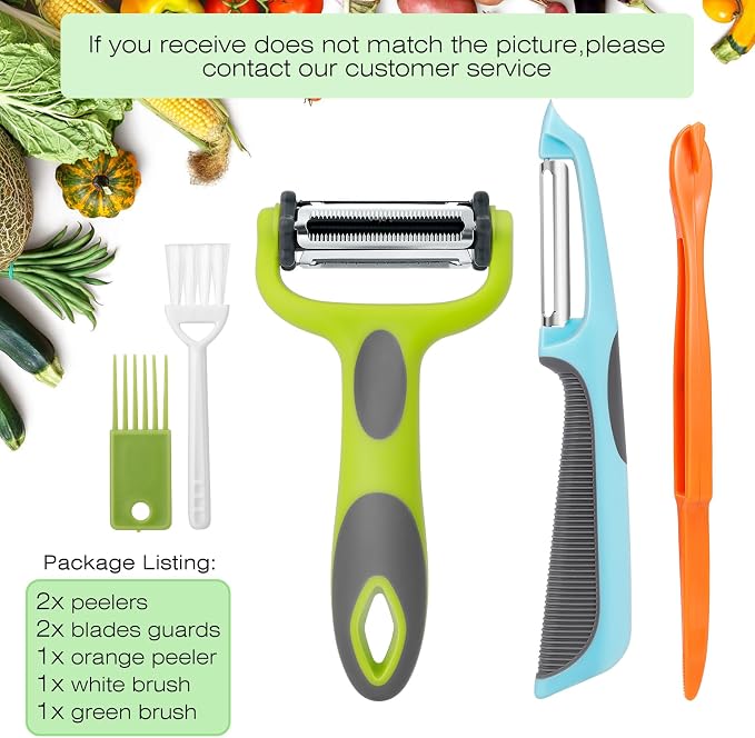 Senbowe Julienne Peeler, Potato Vegetable Peeler - Image 8
