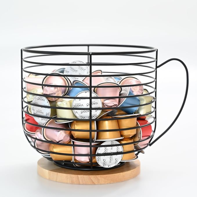 Large Capacity Coffee Pod K Cup Holders by BYTEAIDREX