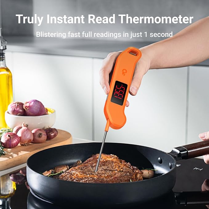 Professional Digital Meat Thermometer, 1 Sec Instant Read, ±0.5℉ Accuracy - Image 4