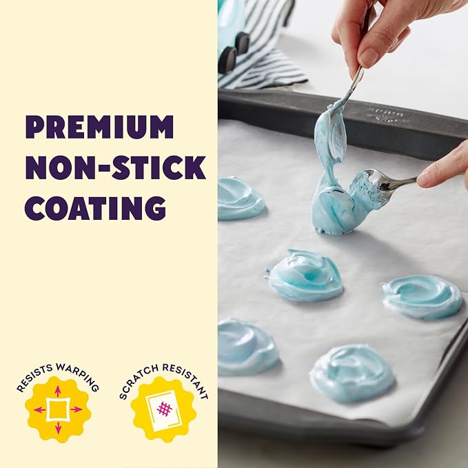 Wilton Gold Premium Non-Stick Warp-Resistant Bakeware, Made without PFAs - Image 5