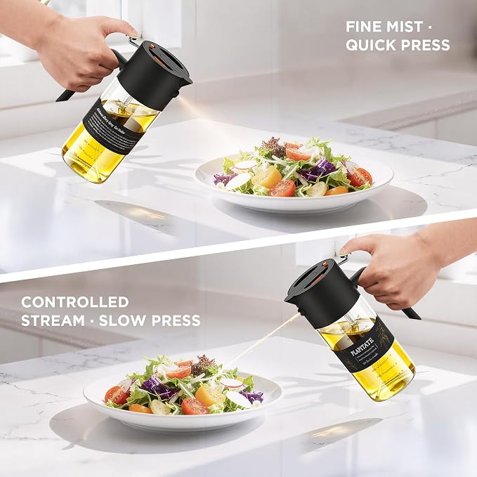 PLAPITATE 2Pcs 17oz Premium Olive Oil Sprayer - Image 3
